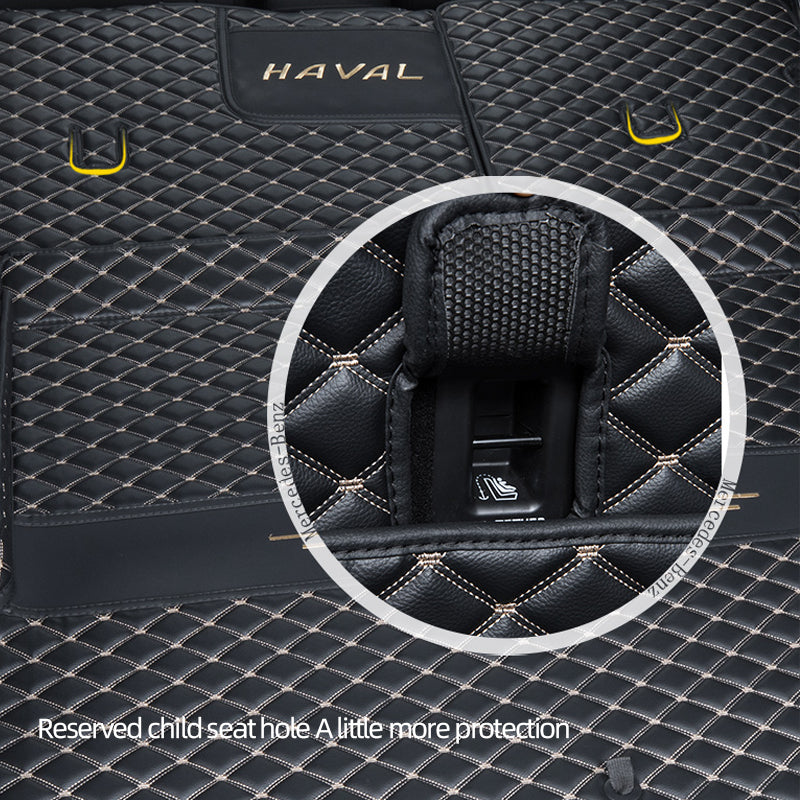 Custom Fit TPE Trunk Mat for GWM Haval H6 2021 2022 -Full Coverage Cargo Liner