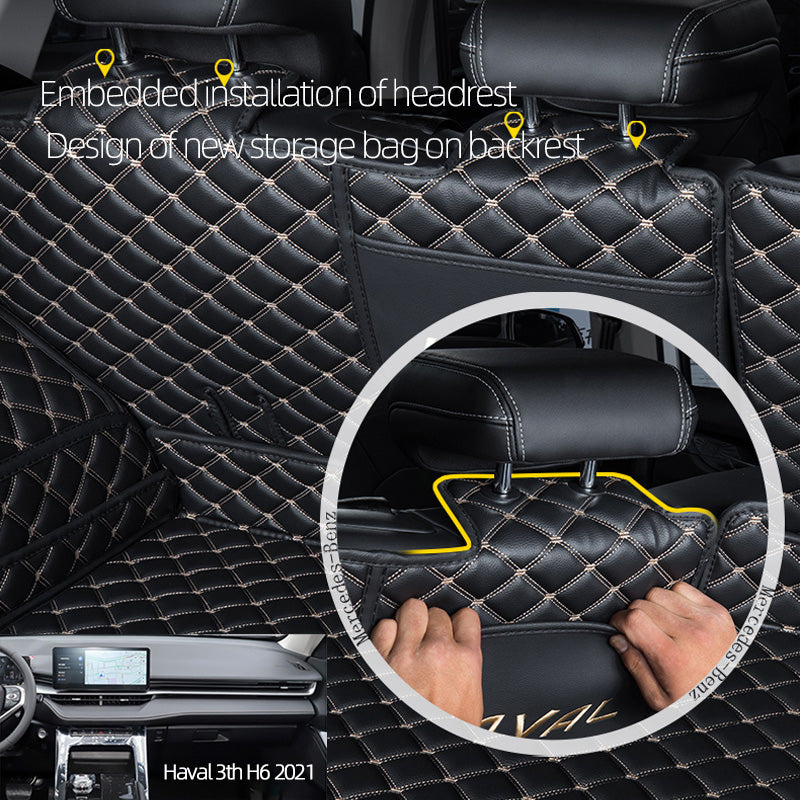 Custom Fit TPE Trunk Mat for GWM Haval H6 2021 2022 -Full Coverage Cargo Liner
