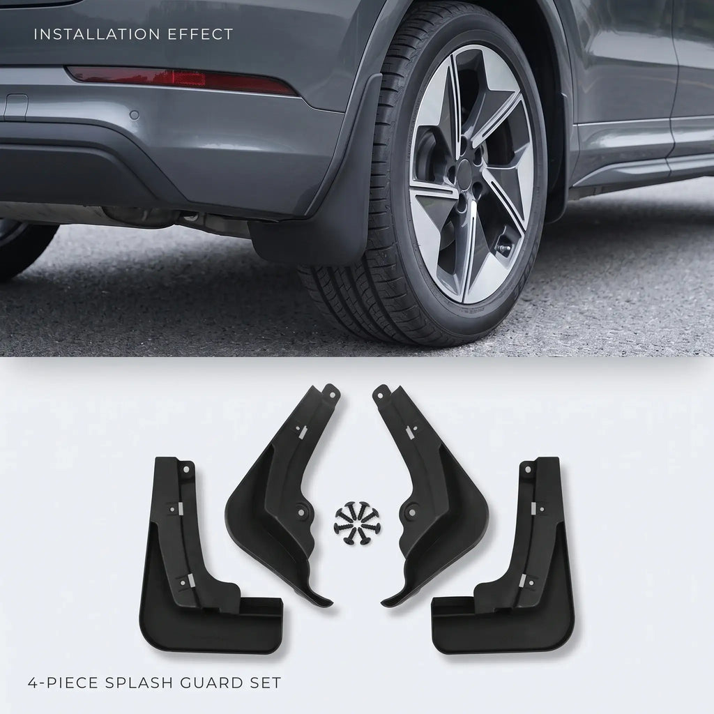 Universal Splash Guards Mud Flaps Front & Rear Protectors | Wheel Fenders | carblaze 1