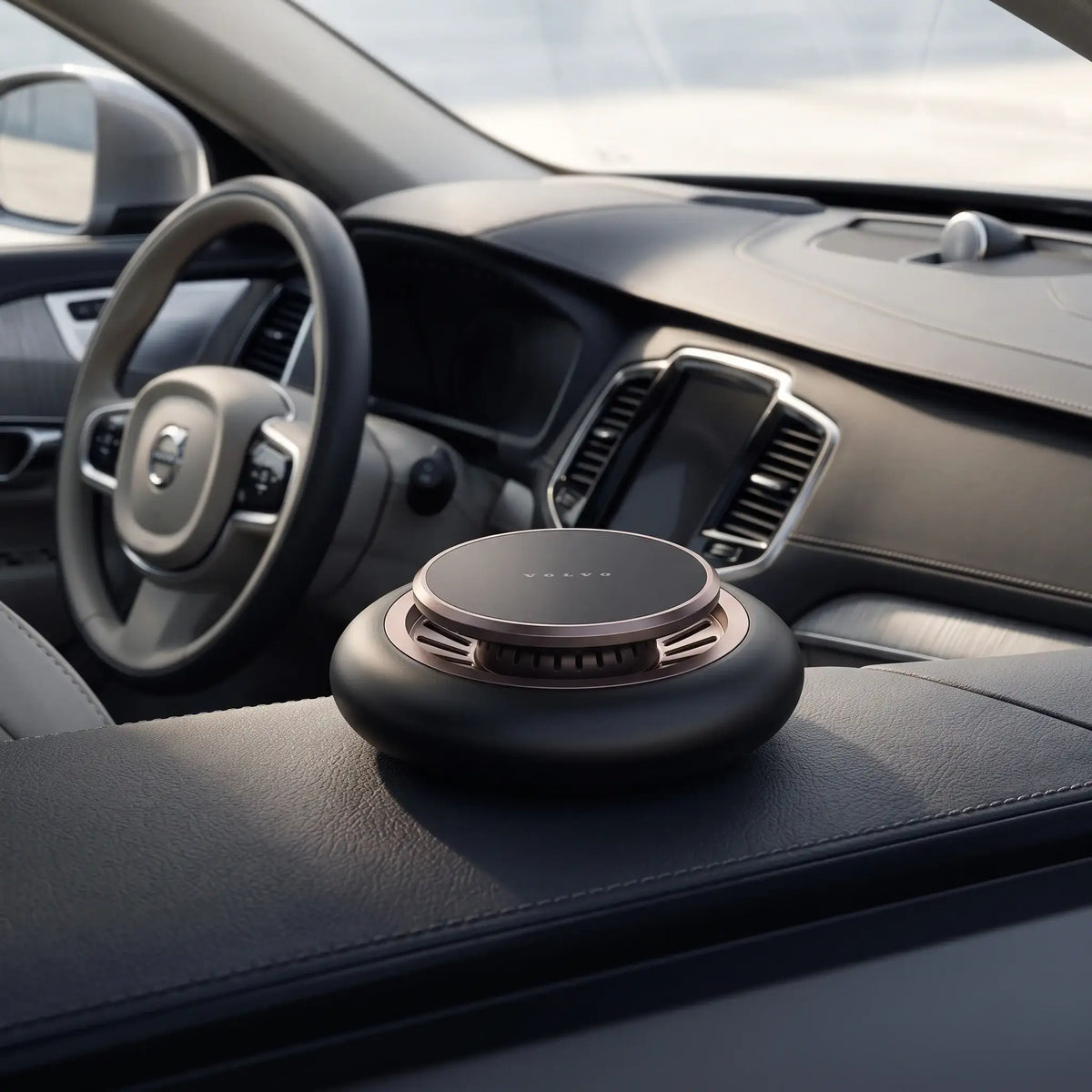 Volvo Exclusive Solid State Car Aromatherapy Perfume Mini Alloy Long Lasting Fragrance | carblaze 1
