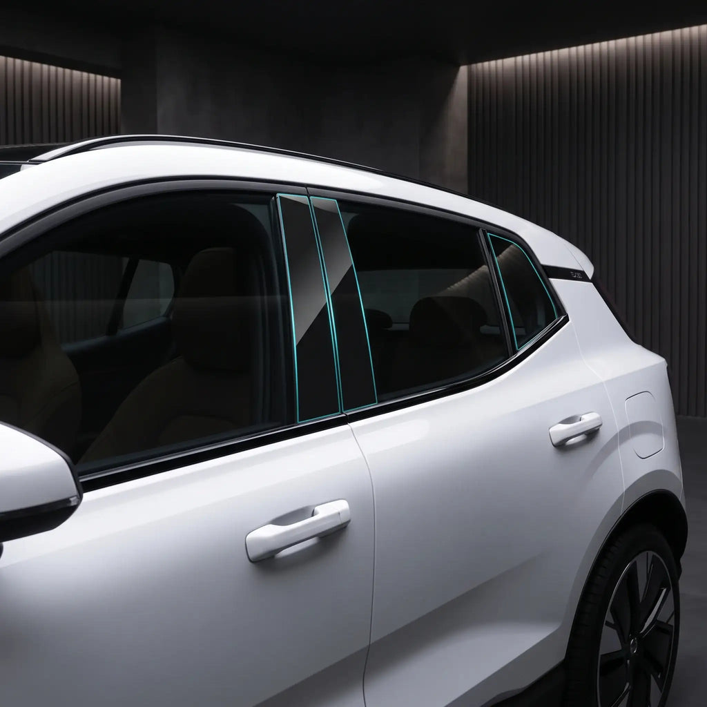 Volvo EX30 B and C Pillar PPF TPU Protective Film 8 Piece Set | carblaze 1