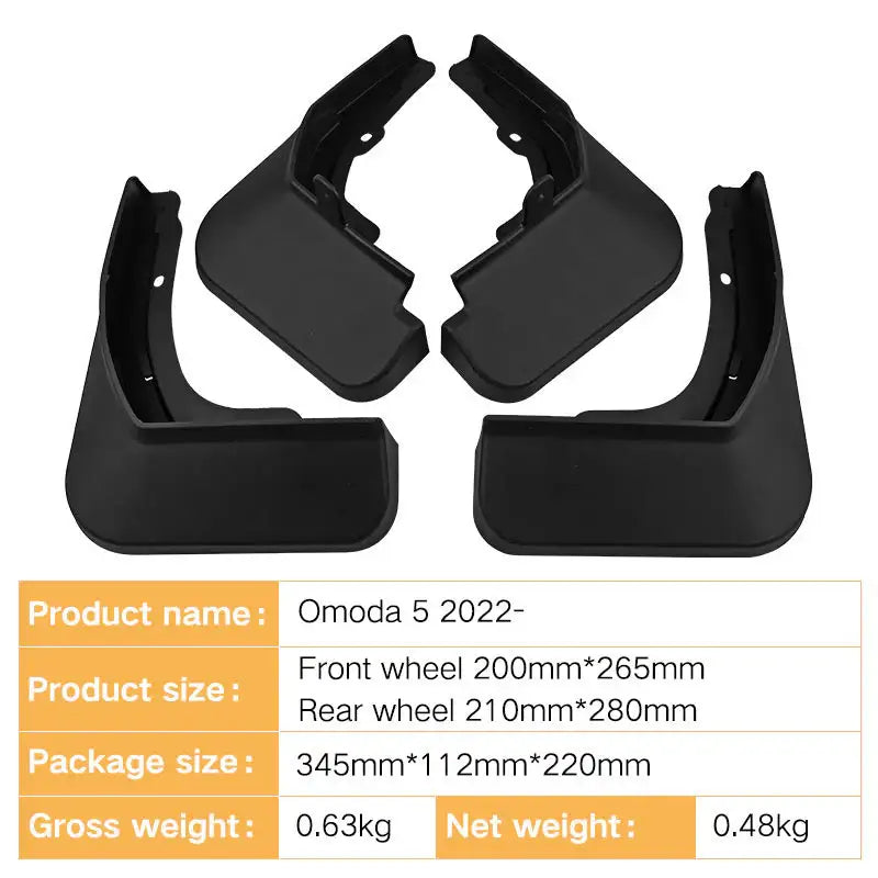 Mud Flaps Splash Guard For Omoda Chery Omengda8
