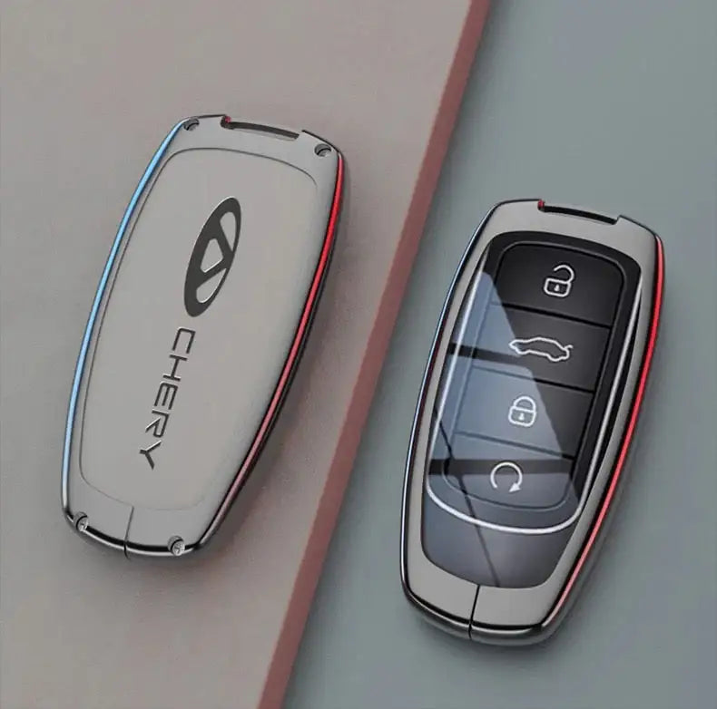 合金皮革奇瑞汽車遙控器鑰匙包