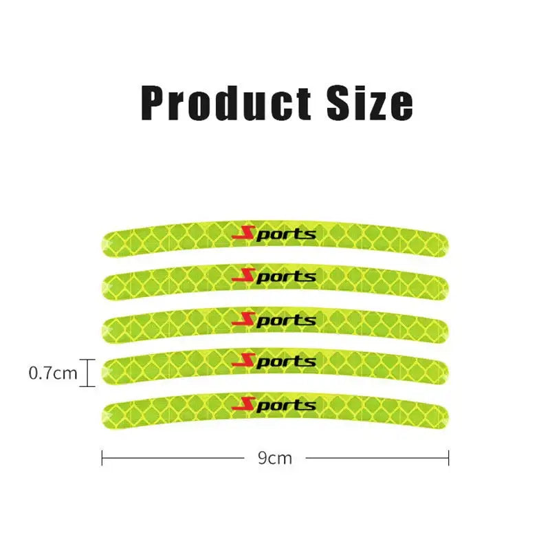 Fluorescent Stickers For Car Wheels CHERY21