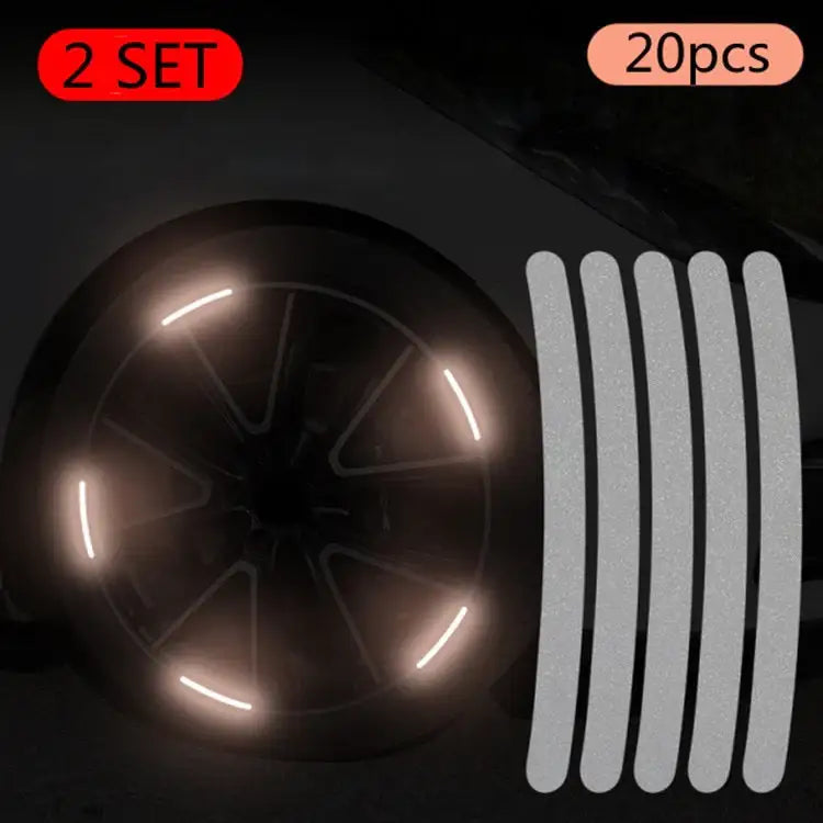 Fluorescent Stickers For Car Wheels CHERY2