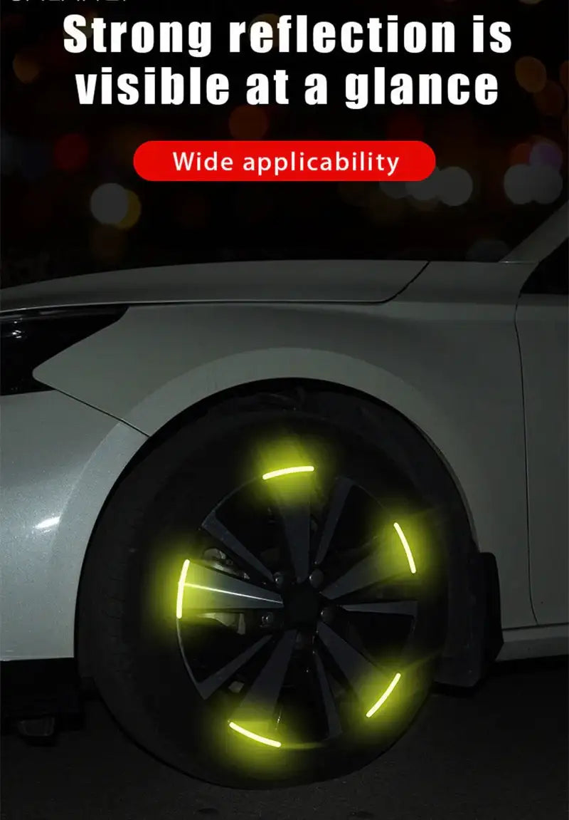 Fluorescent Stickers For Car Wheels CHERY5