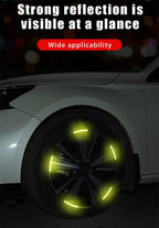 Fluorescent Stickers For Car Wheels CHERY5