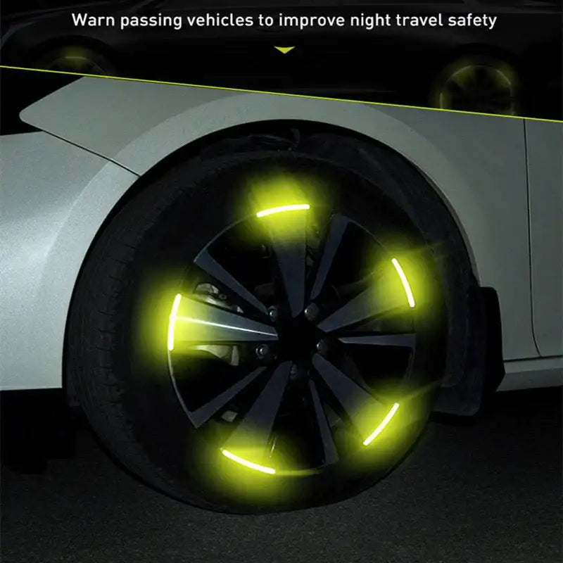 Fluorescent Stickers For Car Wheels CHERY7