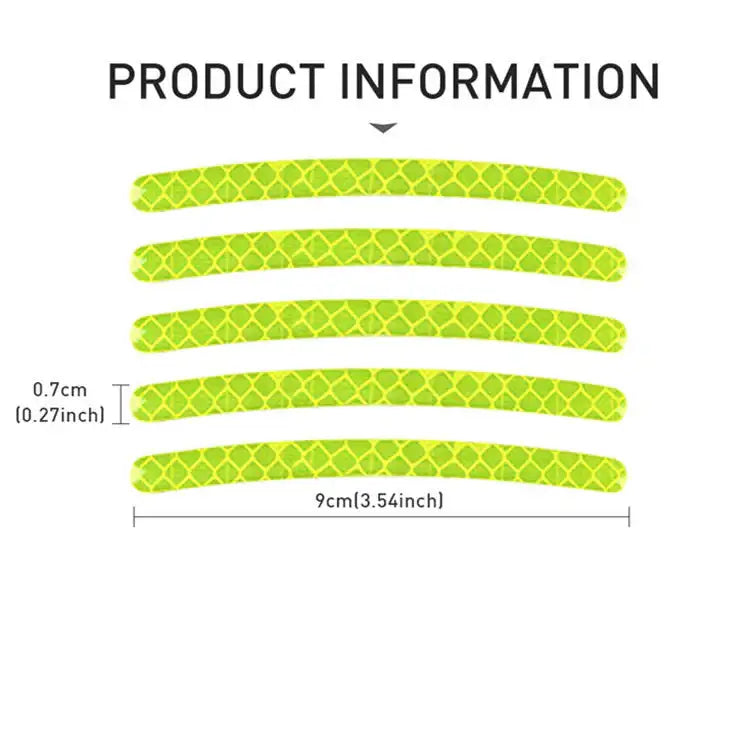 Fluorescent Stickers For Car Wheels CHERY10
