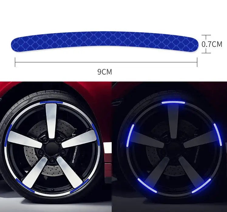 Fluorescent Stickers For Car Wheels CHERY12