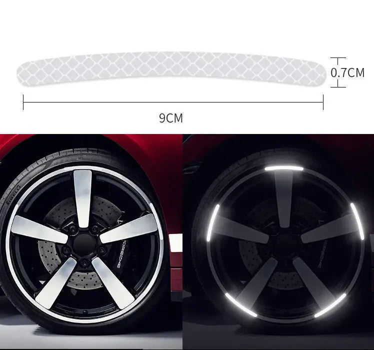 Fluorescent Stickers For Car Wheels CHERY16