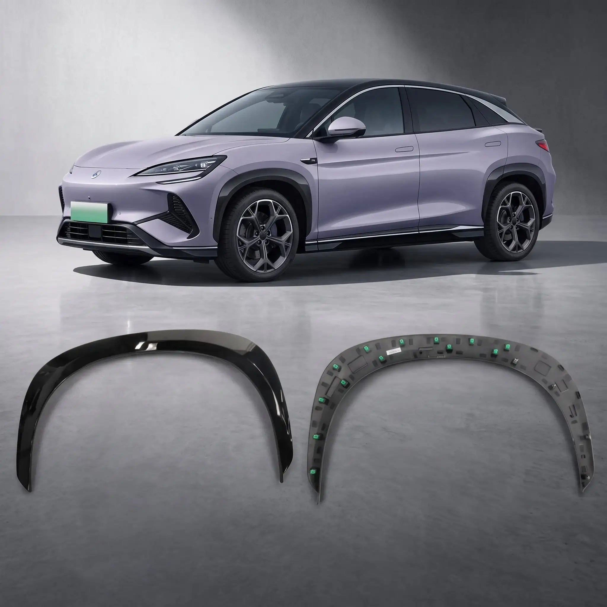Wheel Arch Extension Eyebrow Trim Fender Flares for BYD Sealion 7
