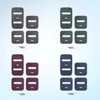 Window Control Lift Switch Panel Cover Trim Kit for ZEEKR X ZEEKR6
