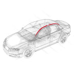 Window visors MG4