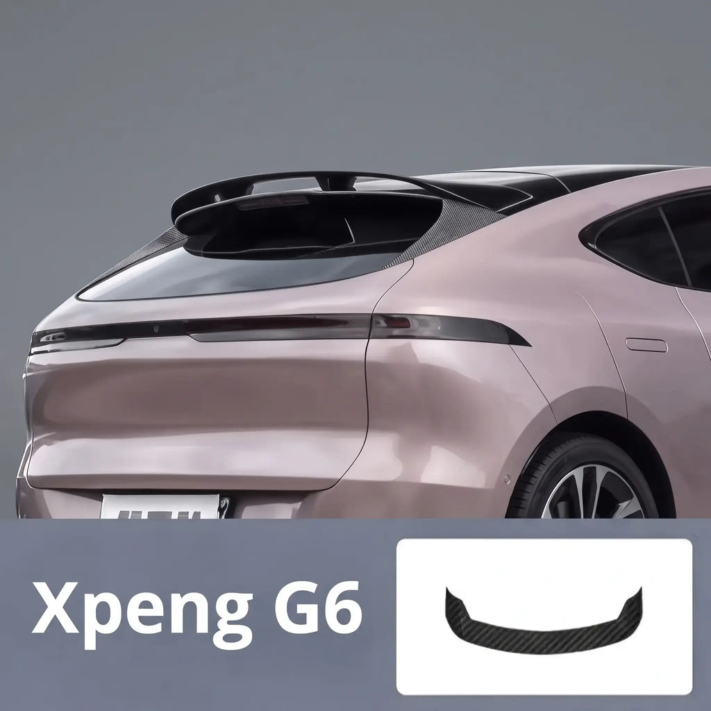 XPeng G6 High Performance Rear Trunk Spoiler Wing ABS Lip Splitter | carblaze 1