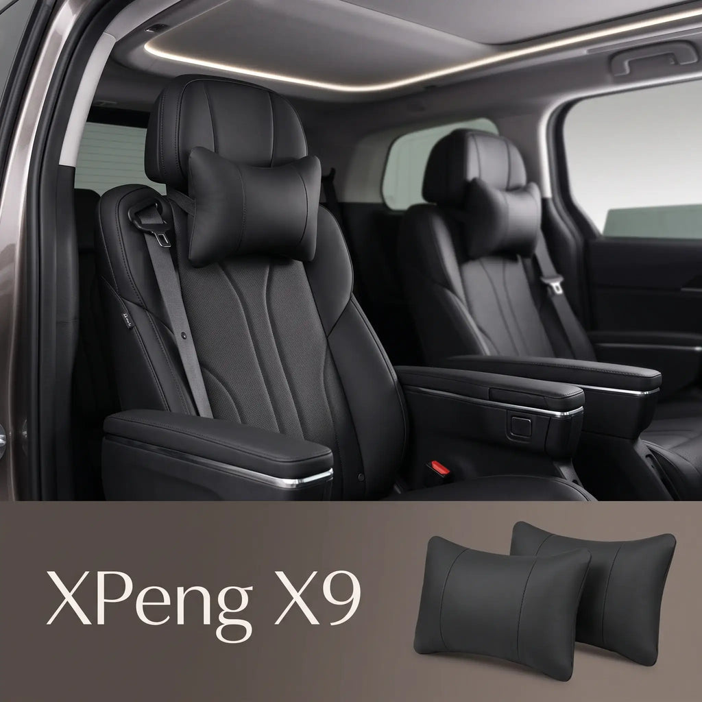 XPeng X9 Multi-Functional Car Seat Headrest Neck Pillow Cushion | carblaze 1