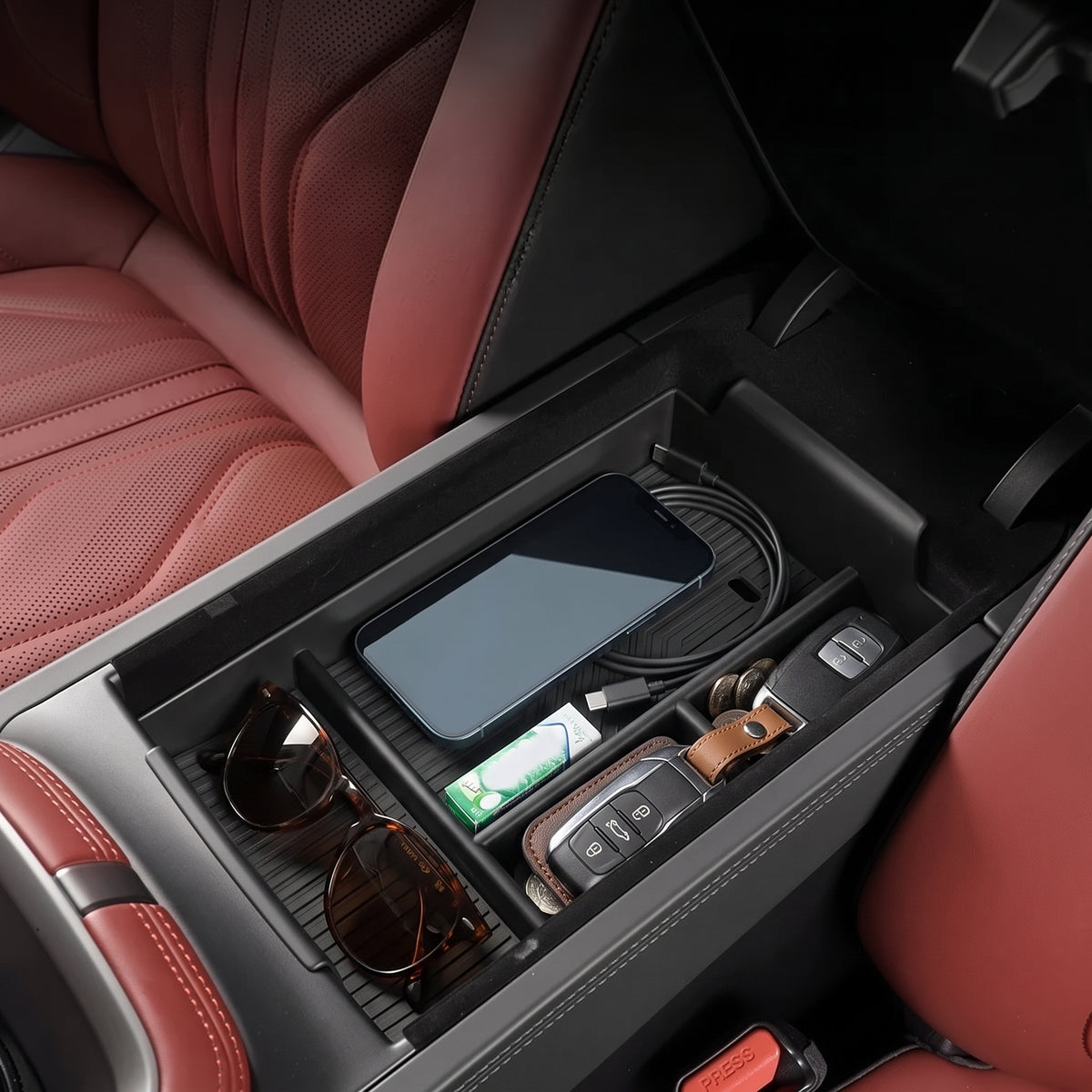 ZEEKR 7GT Center Console Organizer Tray & Screen Storage Box