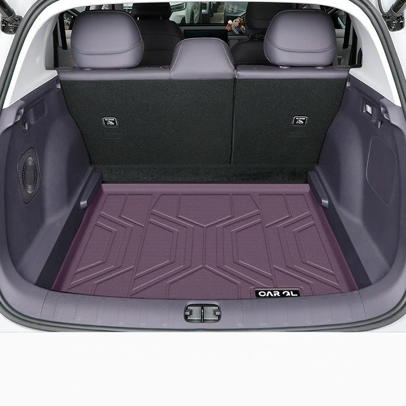 Leapmotor B10 TPE Rear Trunk Mat 2025-2026 鈥?Custom Fit Cargo & Seat Back Protector