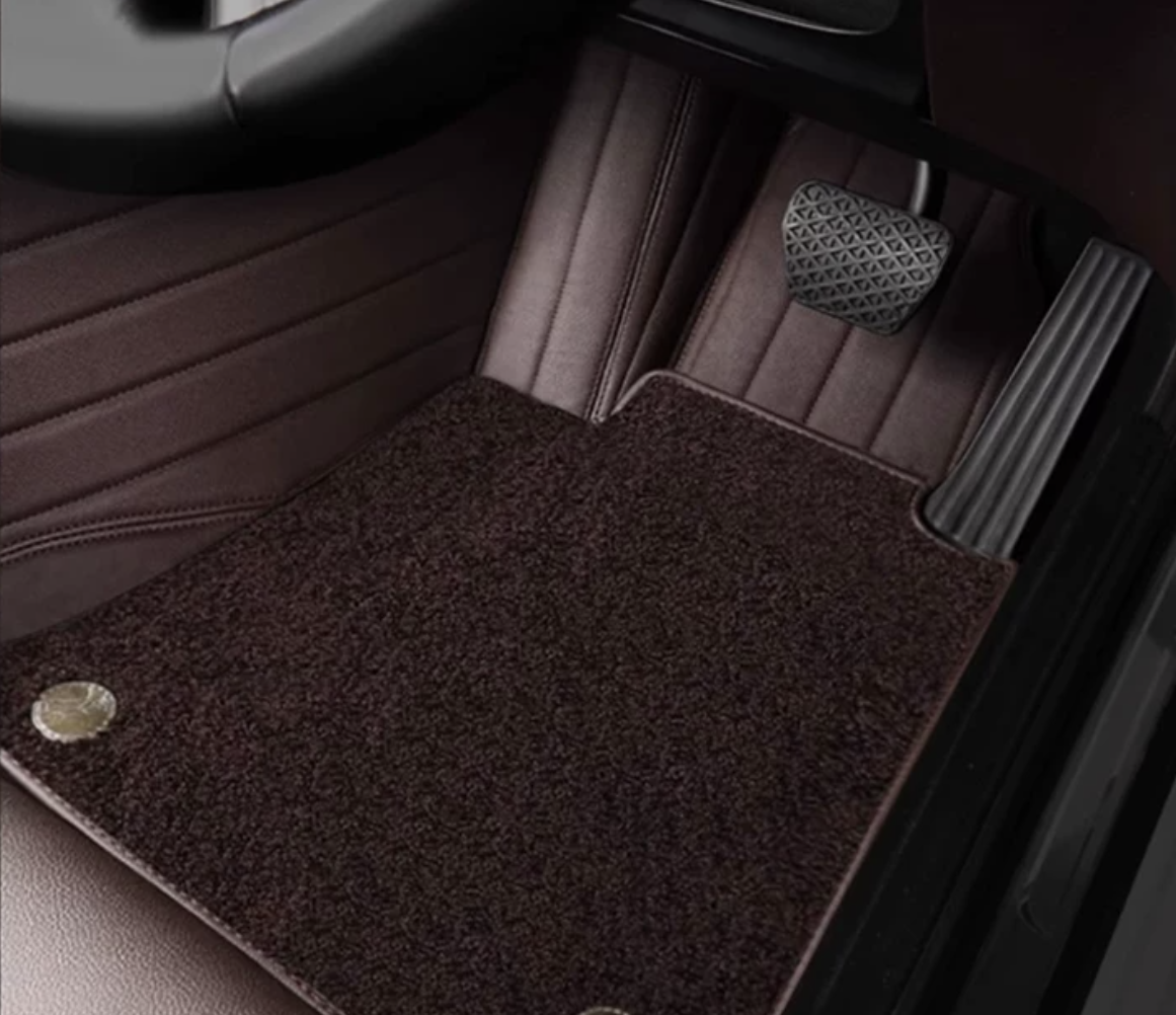 For Geely EX5 2025 2026 Custom Nappa Leather Car Floor Mats Double Layer Waterproof Anti Slip Carpets LHD RHD Accessories