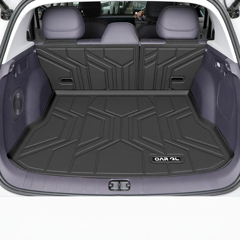 Leapmotor B10 TPE Rear Trunk Mat 2025-2026 鈥?Custom Fit Cargo & Seat Back Protector