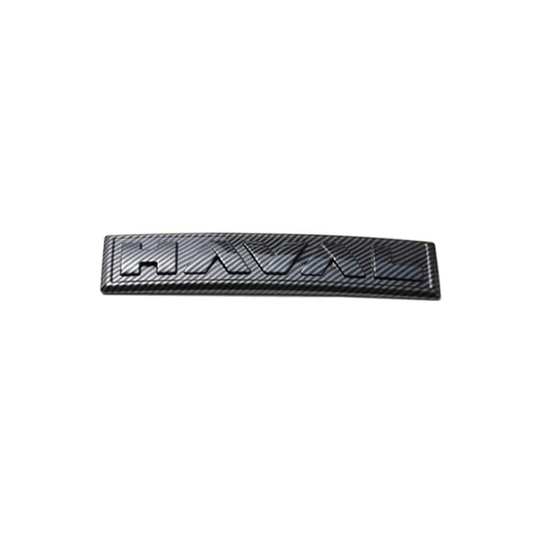 1pc Front Grille Black Logo Emblem for GWM Haval H6 PHEV 3rd Gen Great Wall Car Badge