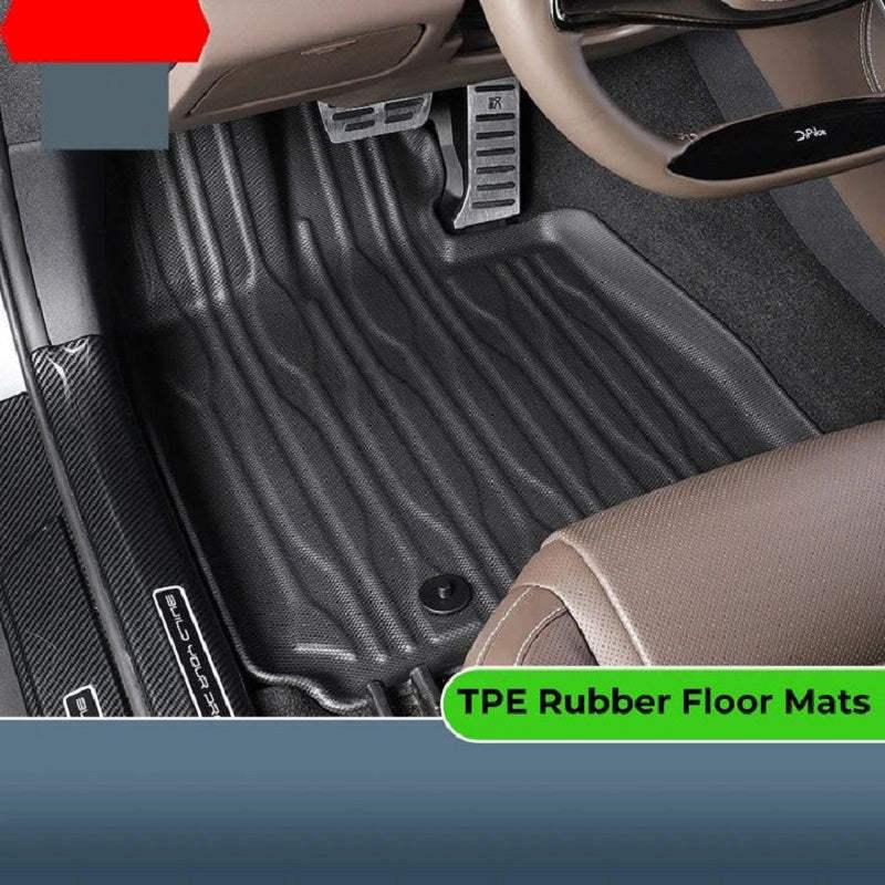 TPE Rubber Floor Mats & Trunk Mat for BYD Han BYD2