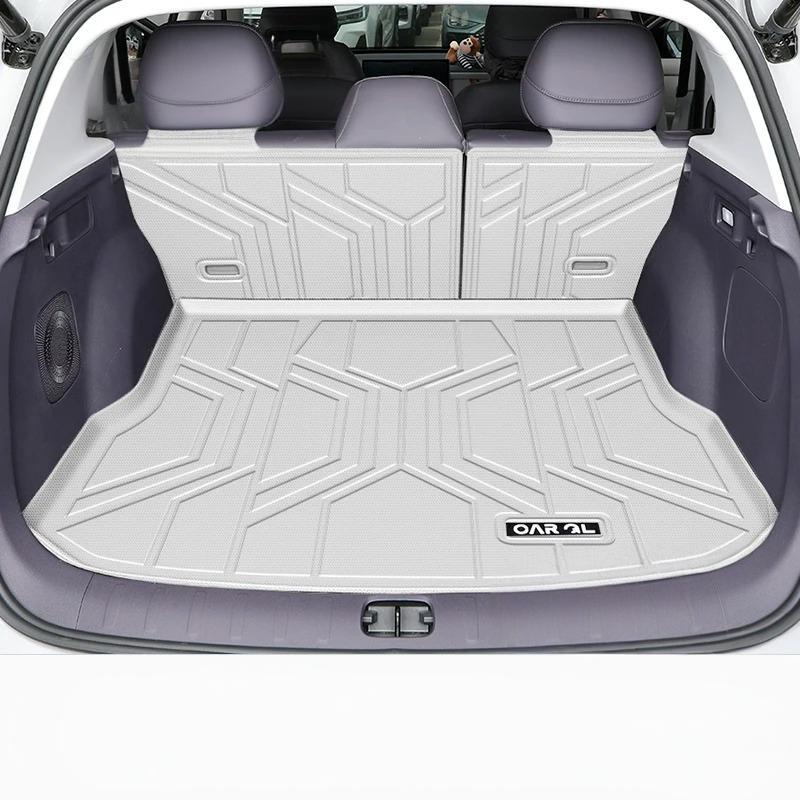 Leapmotor B10 TPE Rear Trunk Mat 2025-2026 鈥?Custom Fit Cargo & Seat Back Protector