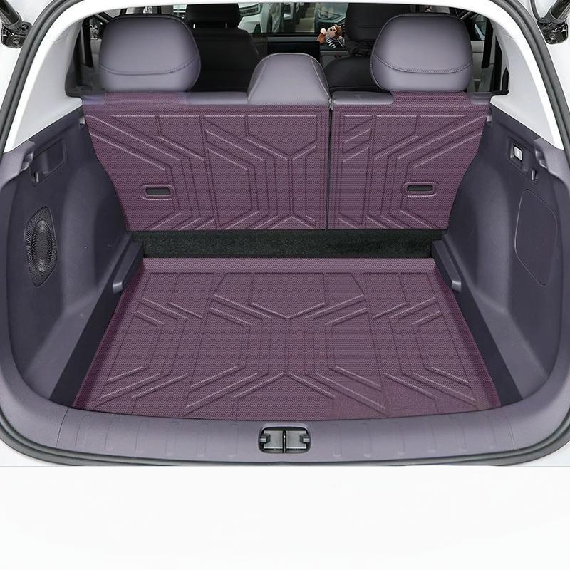 Leapmotor B10 TPE Rear Trunk Mat 2025-2026 鈥?Custom Fit Cargo & Seat Back Protector