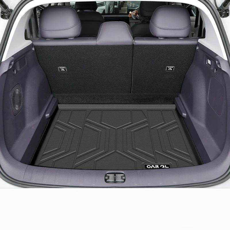 Leapmotor B10 TPE Rear Trunk Mat 2025-2026 鈥?Custom Fit Cargo & Seat Back Protector