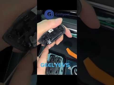 適用於 ZEEKR 001/009 的汽車水晶齒輪旋鈕和換檔旋鈕