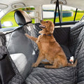 Pet Dog Car Seat Protector Hammock - Waterproof Backseat Cover with Mesh Window
