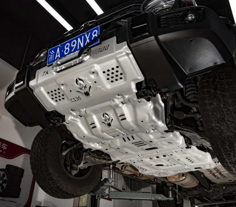 WEY Tank 300 Engine Cover Chassis Underbody Guard Shield - Heavy Duty Skid Plate for GWM Tank 300