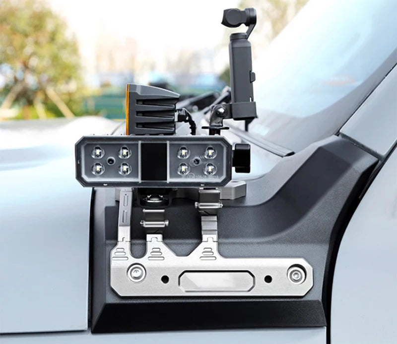 GWM Tank 300 A Pillar Spotlight Bracket -Machine Cover Mount for Auxiliary LED Light Bar Frame