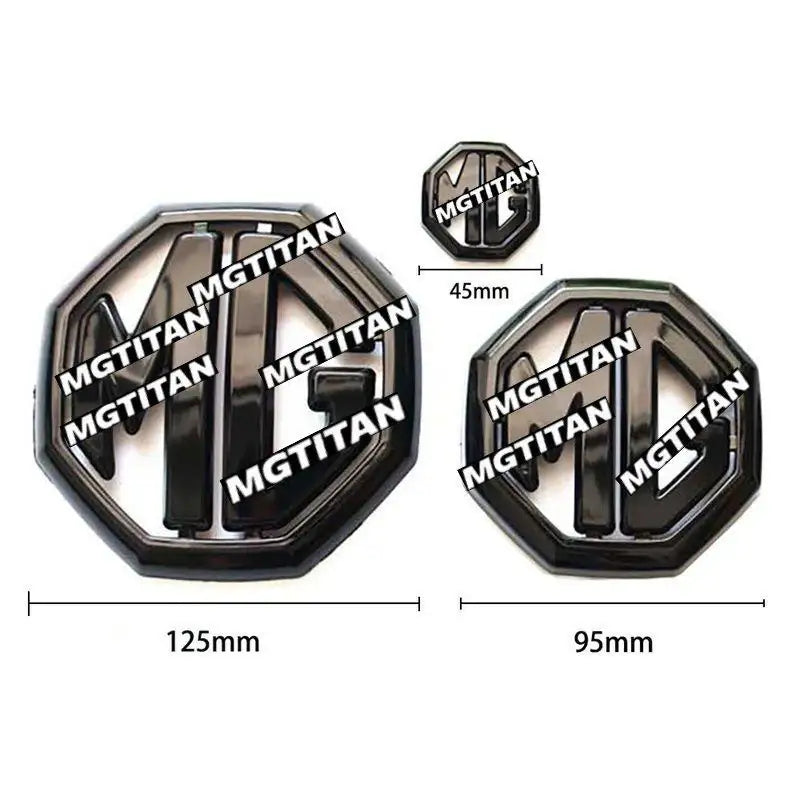 Car Rear Logo Front Grille Steering Wheel Badge Decal MG5