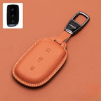 Luxury Leather Car Key Case Cover Fob Shell for  Lynk & Co 02 Lynk & Co2