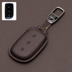 Luxury Leather Car Key Case Cover Fob Shell for  Lynk & Co 02 Lynk & Co4