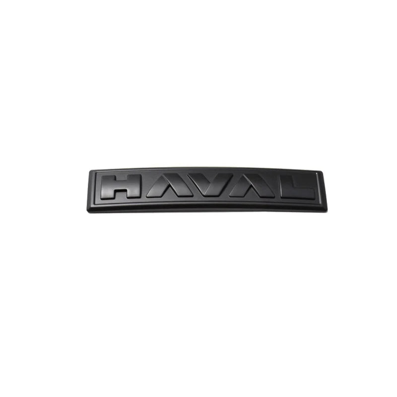 1pc Front Grille Black Logo Emblem for GWM Haval H6 PHEV 3rd Gen Great Wall Car Badge