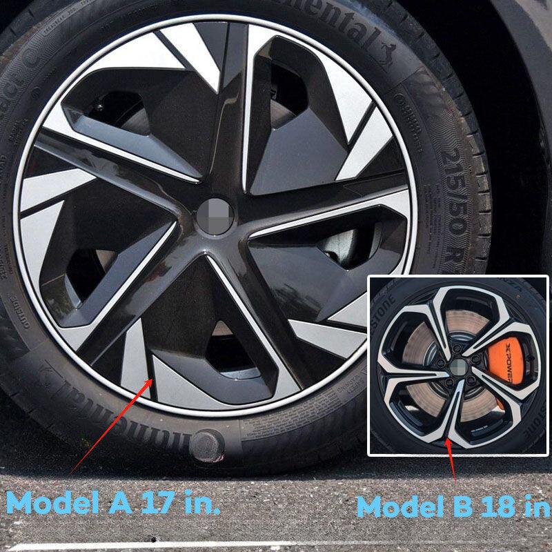 Autocollant de moyeu de roue