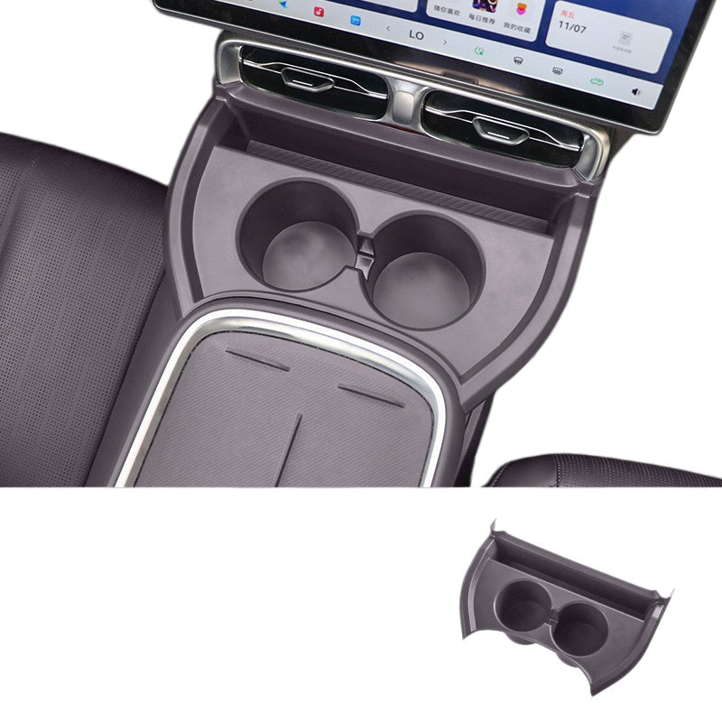 Raised Cup Holder Organizer for Leapmotor B10 -Custom Fit Center Console Storage Tray