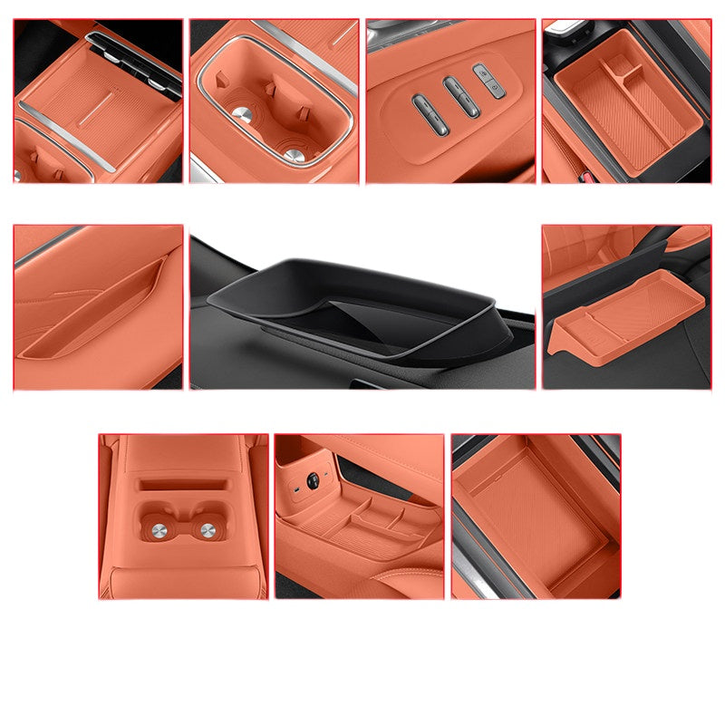 DEEPAL S07 Full Interior Silicone Kit | Custom Fit Protective Silicone Liners for Cup Holders, Door Pockets & Center Console