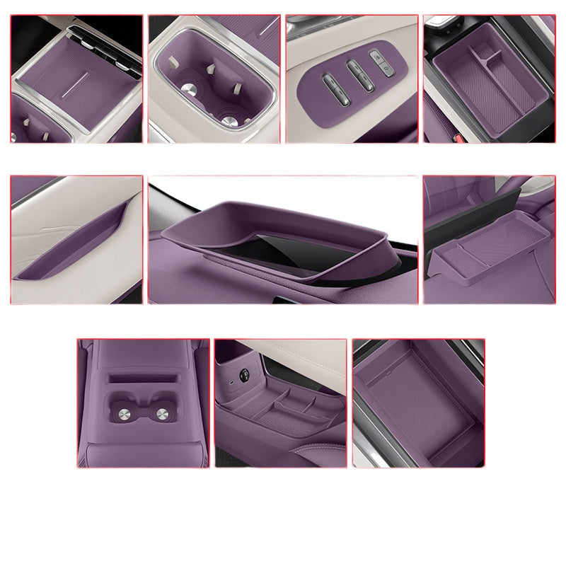 DEEPAL S07 Full Interior Silicone Kit | Custom Fit Protective Silicone Liners for Cup Holders, Door Pockets & Center Console