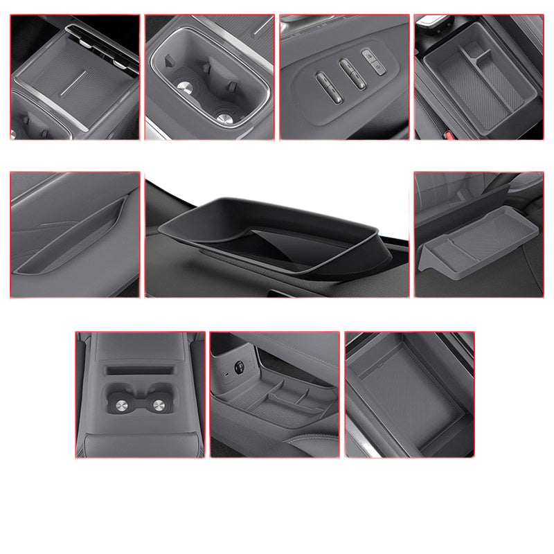 DEEPAL S07 Full Interior Silicone Kit | Custom Fit Protective Silicone Liners for Cup Holders, Door Pockets & Center Console