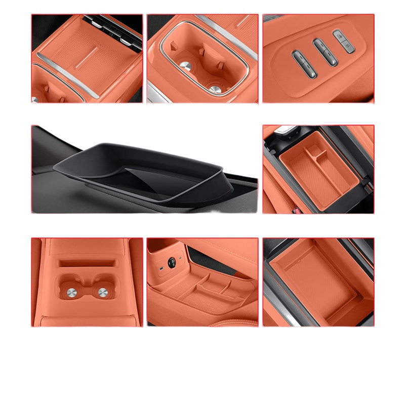 DEEPAL S07 Full Interior Silicone Kit | Custom Fit Protective Silicone Liners for Cup Holders, Door Pockets & Center Console