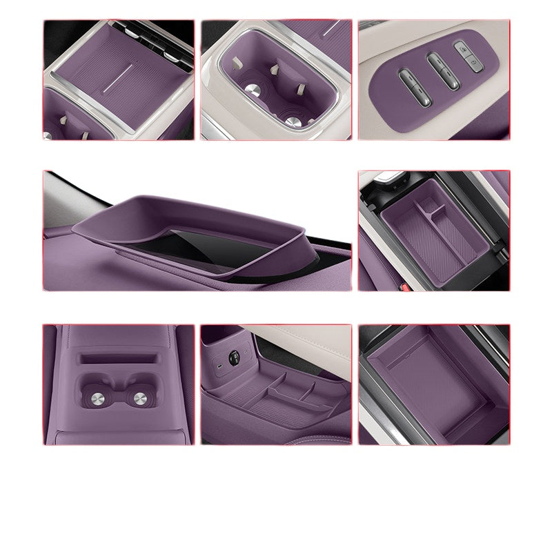 DEEPAL S07 Full Interior Silicone Kit | Custom Fit Protective Silicone Liners for Cup Holders, Door Pockets & Center Console