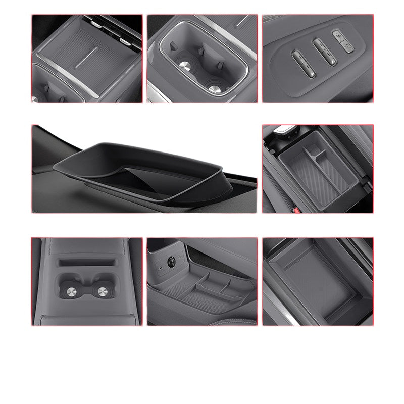 DEEPAL S07 Full Interior Silicone Kit | Custom Fit Protective Silicone Liners for Cup Holders, Door Pockets & Center Console