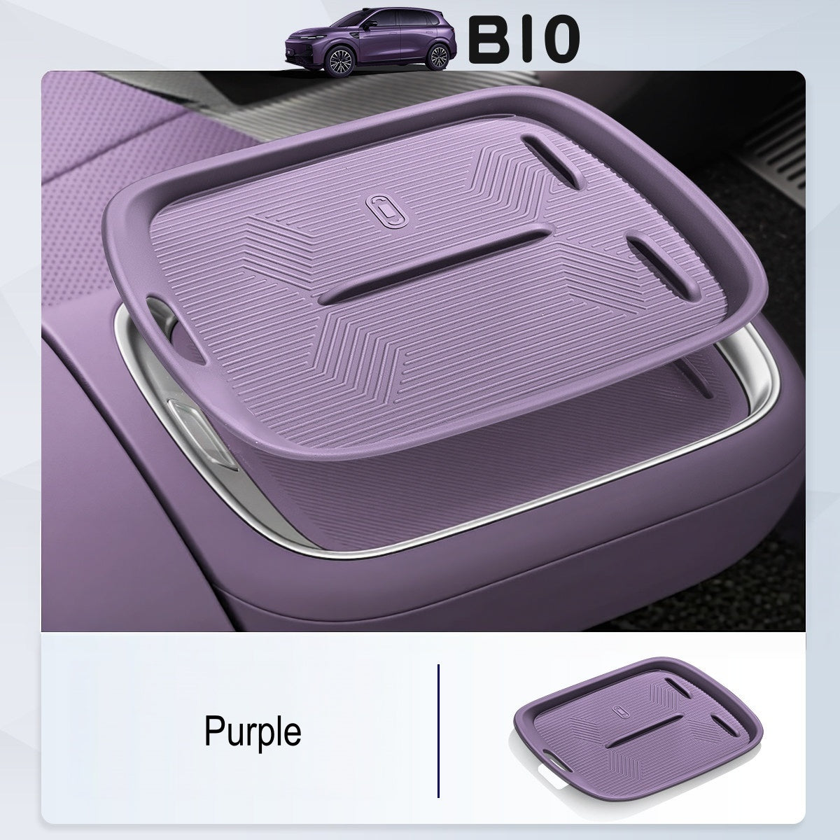 Custom Fit Center Console Silicone Mat Set for Leapmotor B10 Interior Protection