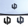 Leapmotor C10 C01 B01 B10 Blackened Emblem Letter Sticker - Front Rear Badge Overlay