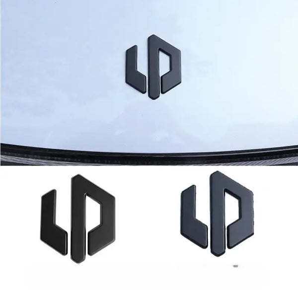 Leapmotor C10 C01 B01 B10 Blackened Emblem Letter Sticker - Front Rear Badge Overlay | carblaze 1