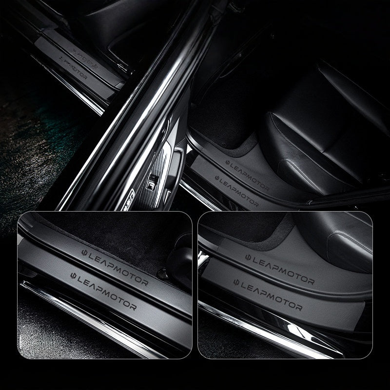 Leapmotor Door Sill Protector Scuff Guard Trunk Strip Custom Fit Heavy Duty