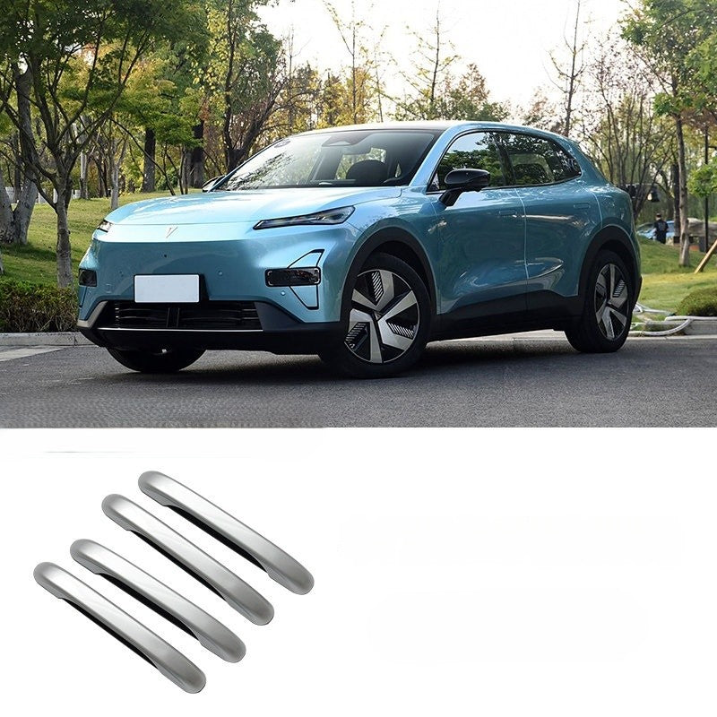 4Pcs Door Handle Decorative Sticker and Anti-Freeze Cover for Changan Deepal S05